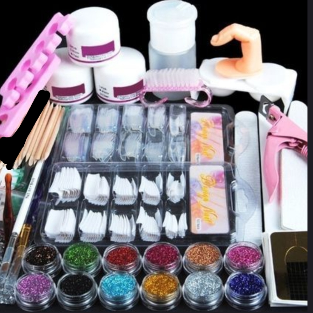 New Acrylic Nail Set (Monomer NOT included)